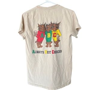 Always Best Choices CHICO STATE College Drinking Tee Women’s S T-Shirt ABC